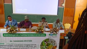 Ouverture de l'atelier de Réflexion Stratégique de l’ANOPACI : Vers une Transformation Durable du Secteur Agricole en Côte d’Ivoire